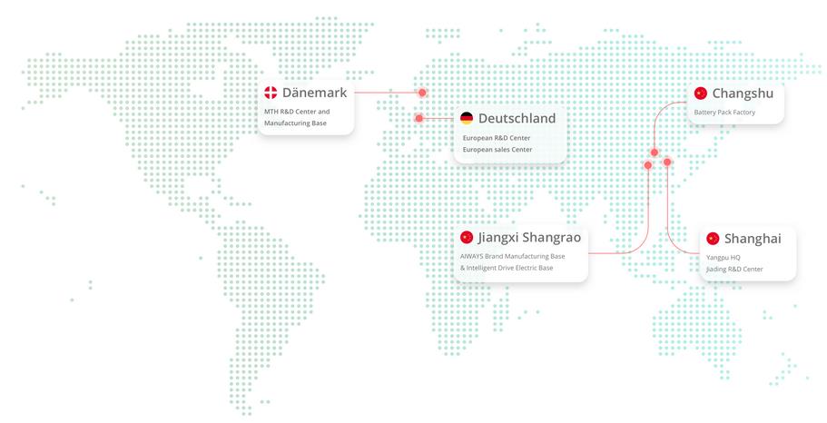 Aiways Hersteller Fabriken Vertriebsnetz