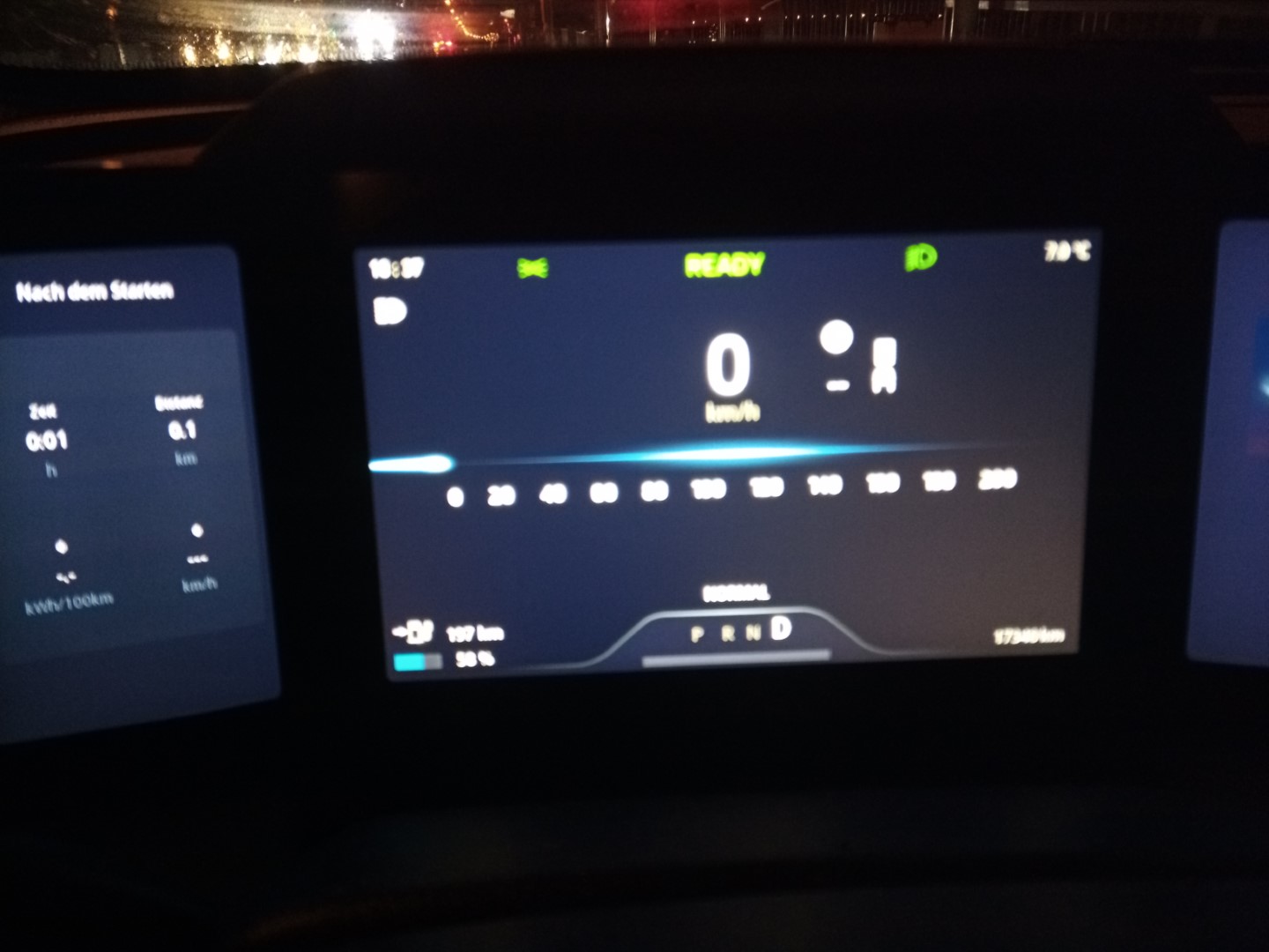Aiways U5 Display flackert Software Update Gangwahl Powermeter