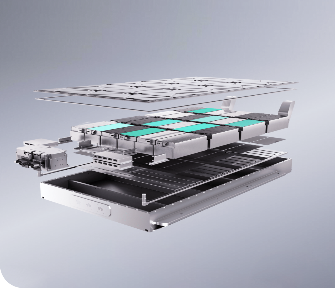 Aiways U5 Lithium Liion Li Ion Batterie Sandwich Akku 63KWh