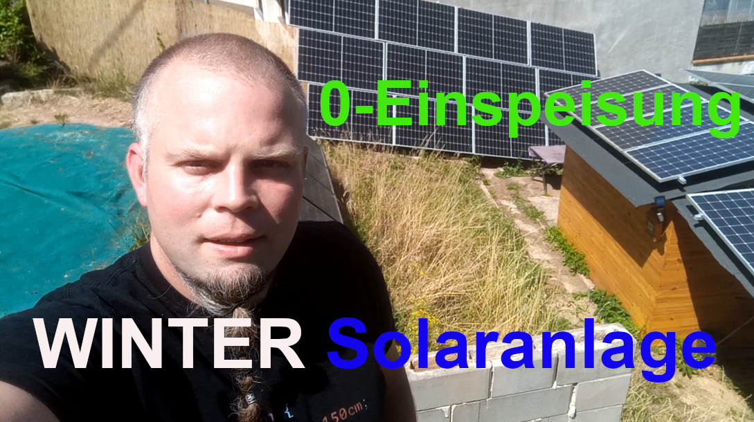 Nulleinspeisung Winter Solaranlage
