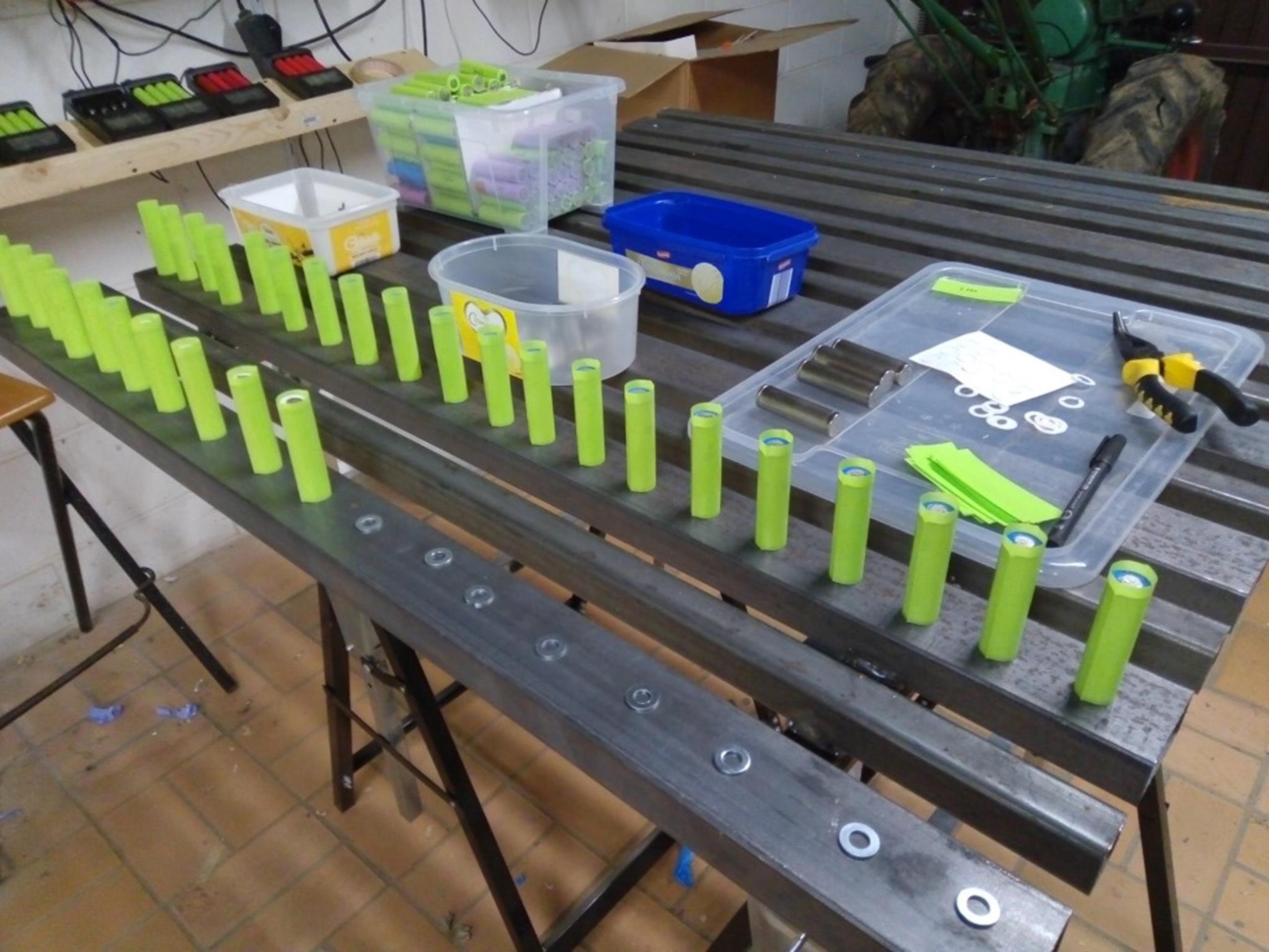 18650 Solarakku neue Huelle 18