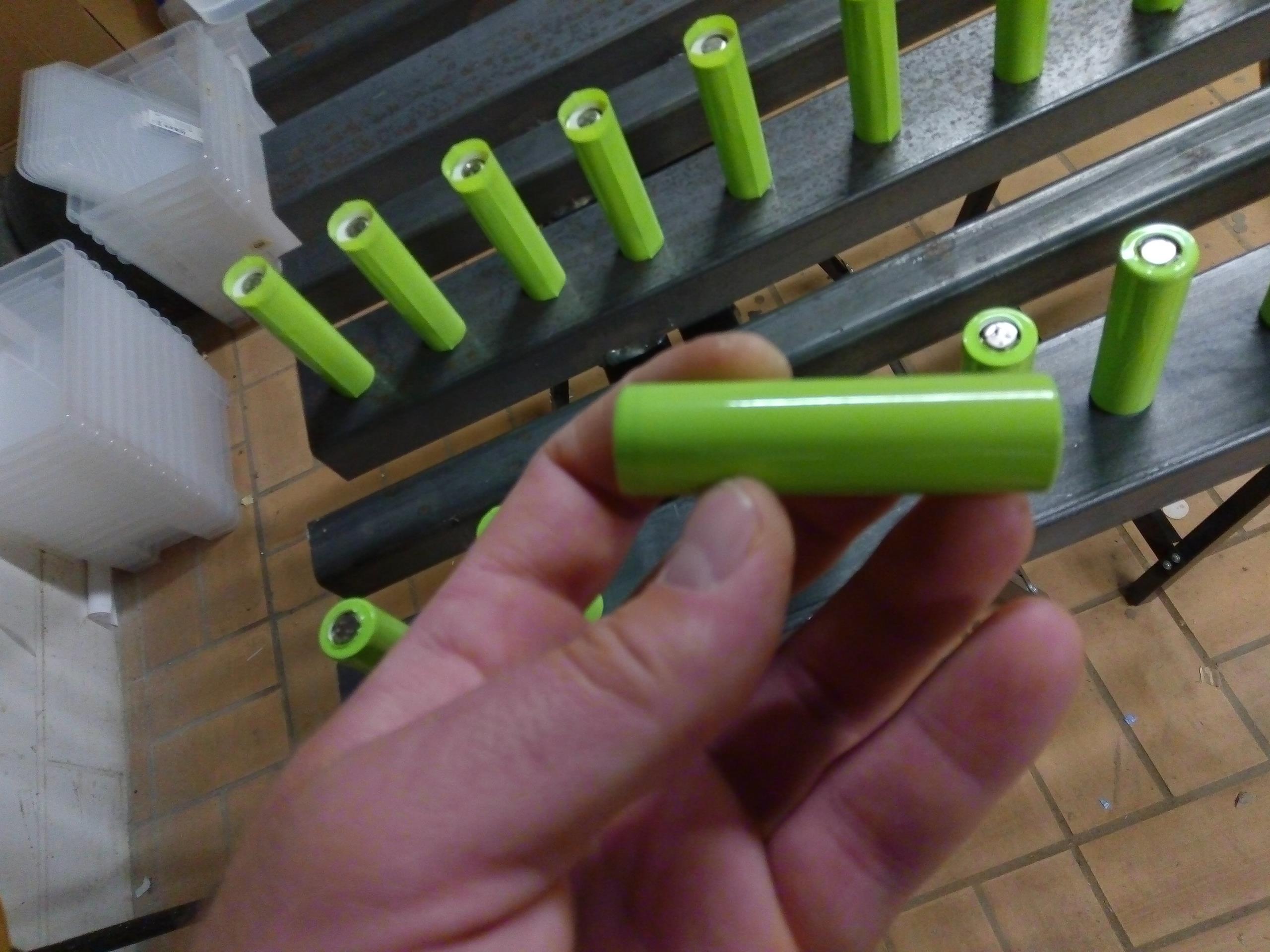 18650 Solarakku neue Huelle 22