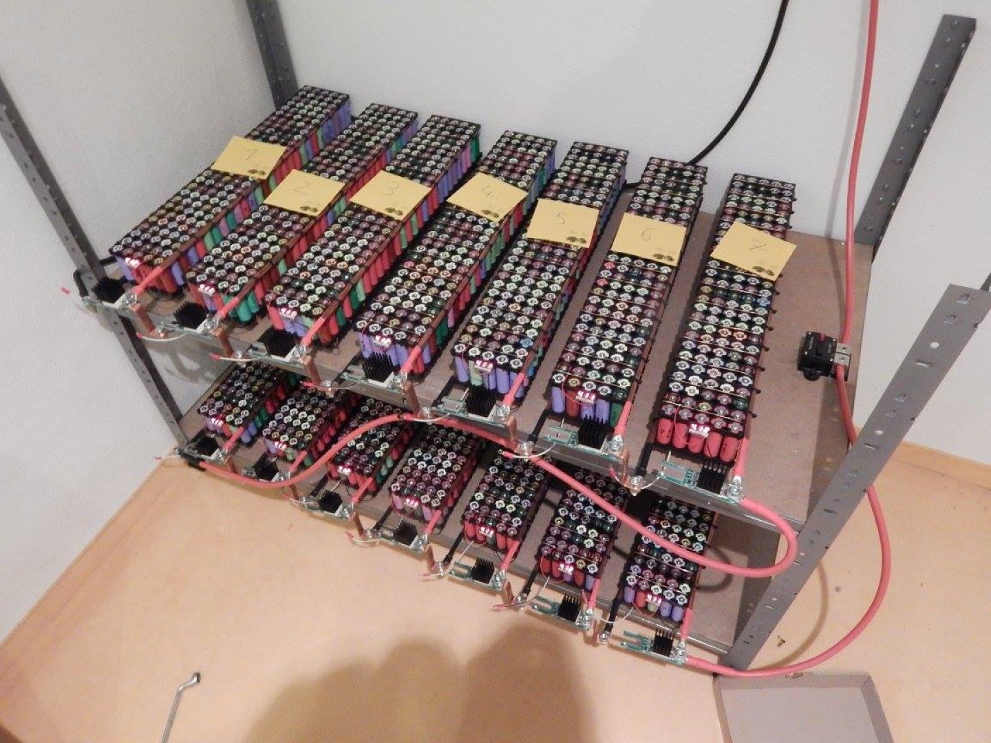 Akkuback DIY 18650 Powerwall