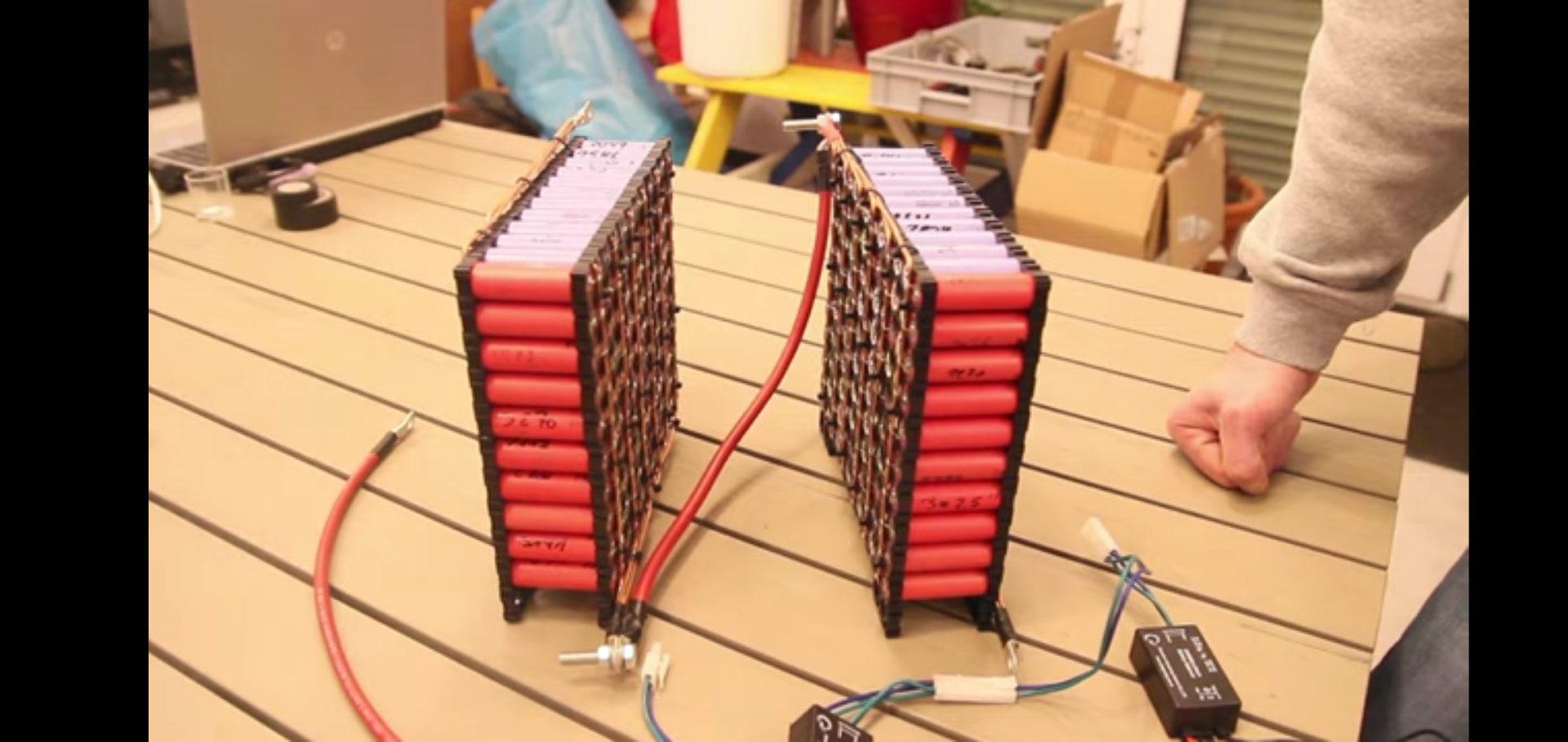 Akkuback DIY 18650 Powerwall