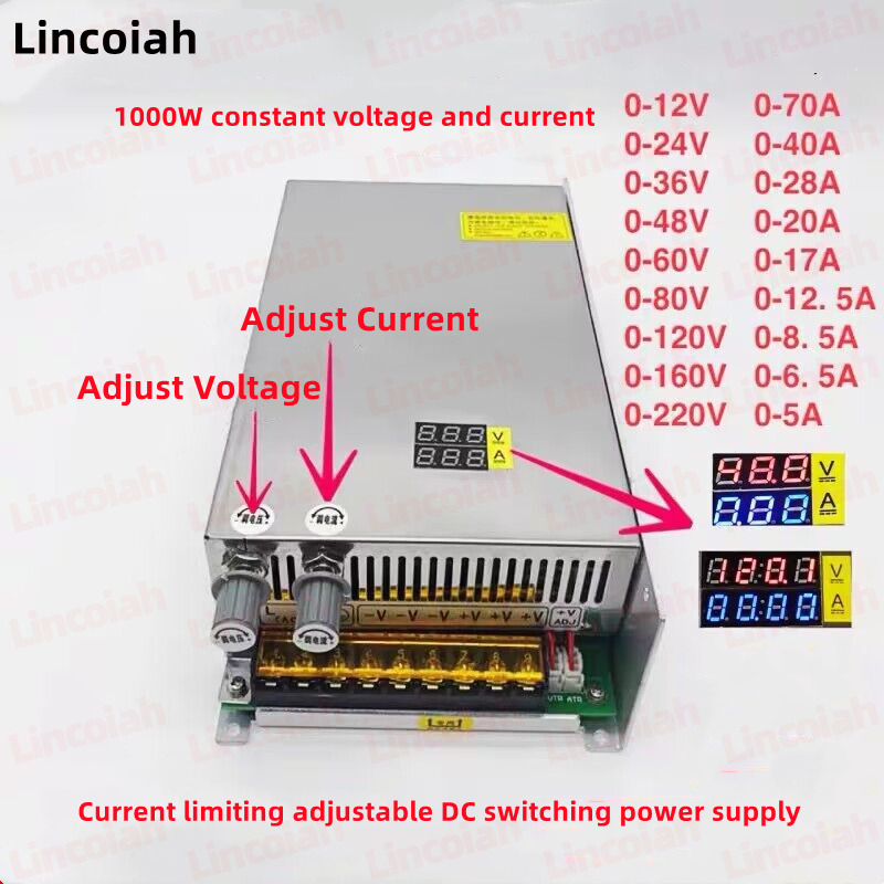 Ladegeraet Netzteil einstellbar 1000w LiFePo4