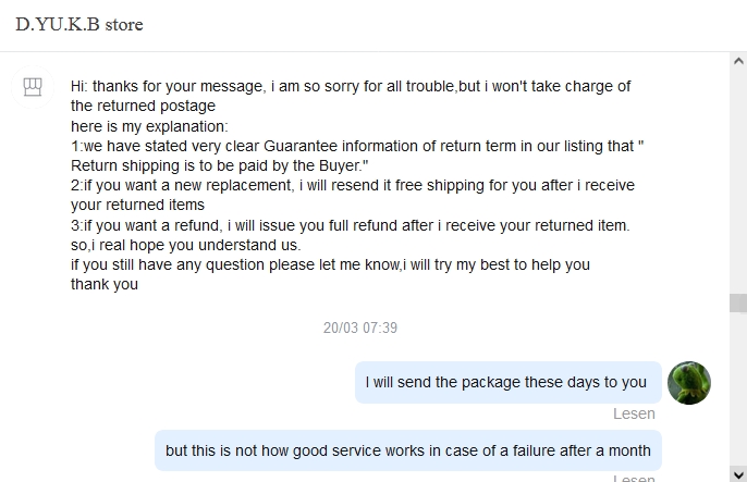 Warnung Betrug Jikong aktiv Balancer BMS Aliexpress Erfahrung D.YU.K.B Dykbhuang Store DIY 18650 Powerwall 145