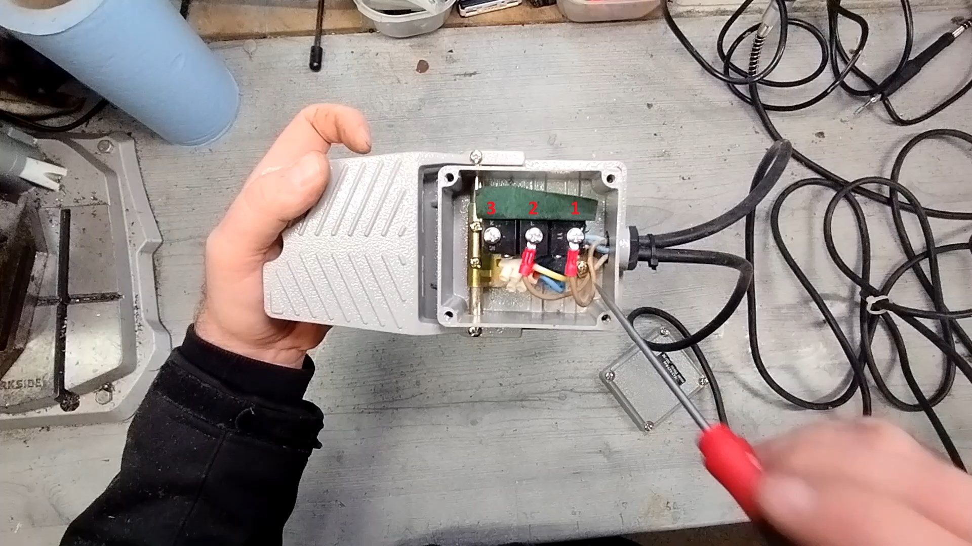 Fusspedal Schalter für Dremel Proxxon Feinbohrschleifer 8