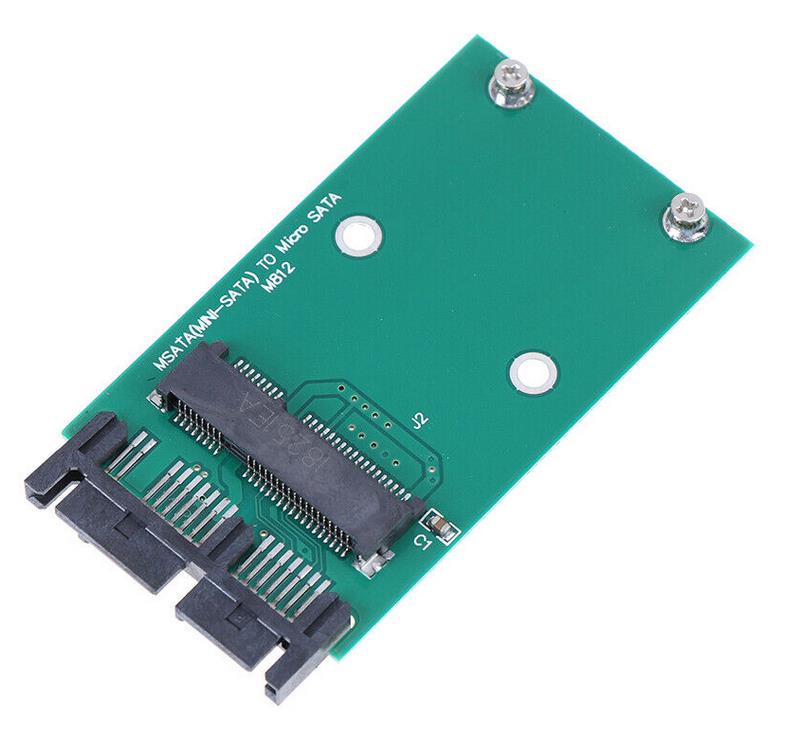 Lenovo T410s Umbau MSATA SSD Adapter 18