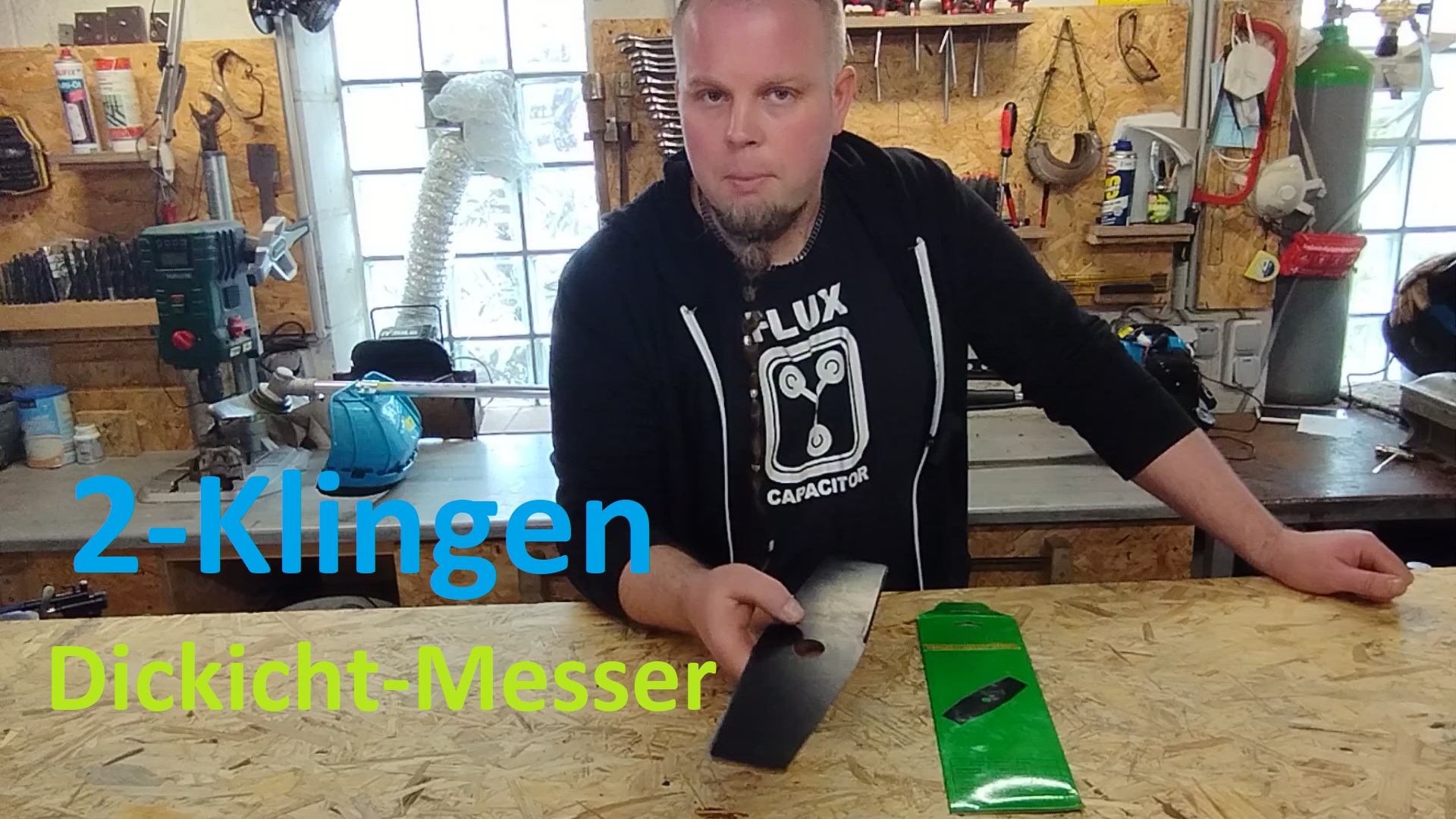 Bituxx Freischneider 2 Klingenmesser Mulchmesser Dickichtmesser Titelbild