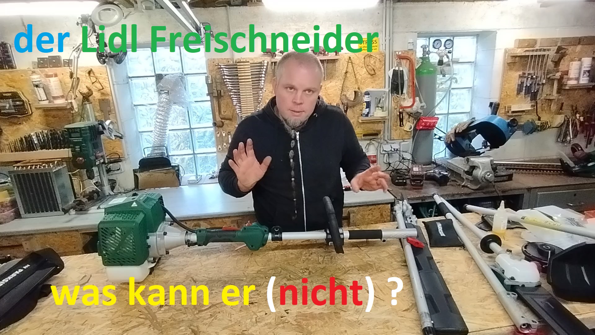 Motorsense 4in1 Kombigareat Parkside PBK 4 B3 Titelbild