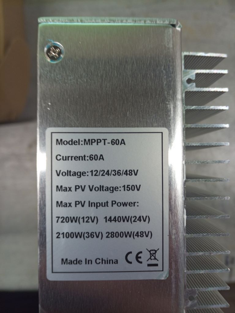 MPPT Solar Laderegler 60A 12V 24V 36V 40V Photovoltaik Batterie Speicher 4