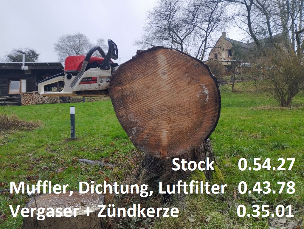 52cc Tuning Porting Vergaser 372XP Kettensaege 10