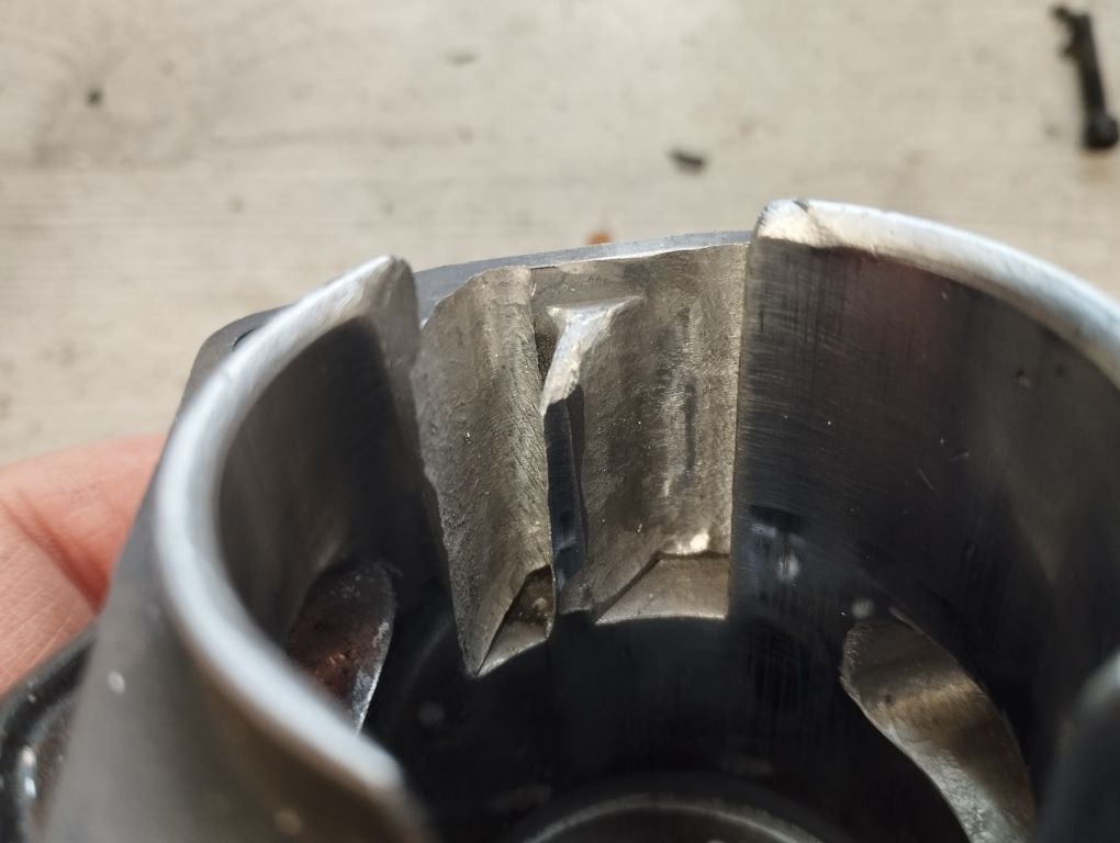 52cc Tuning Zylinder Porting Kettensaege Teil4