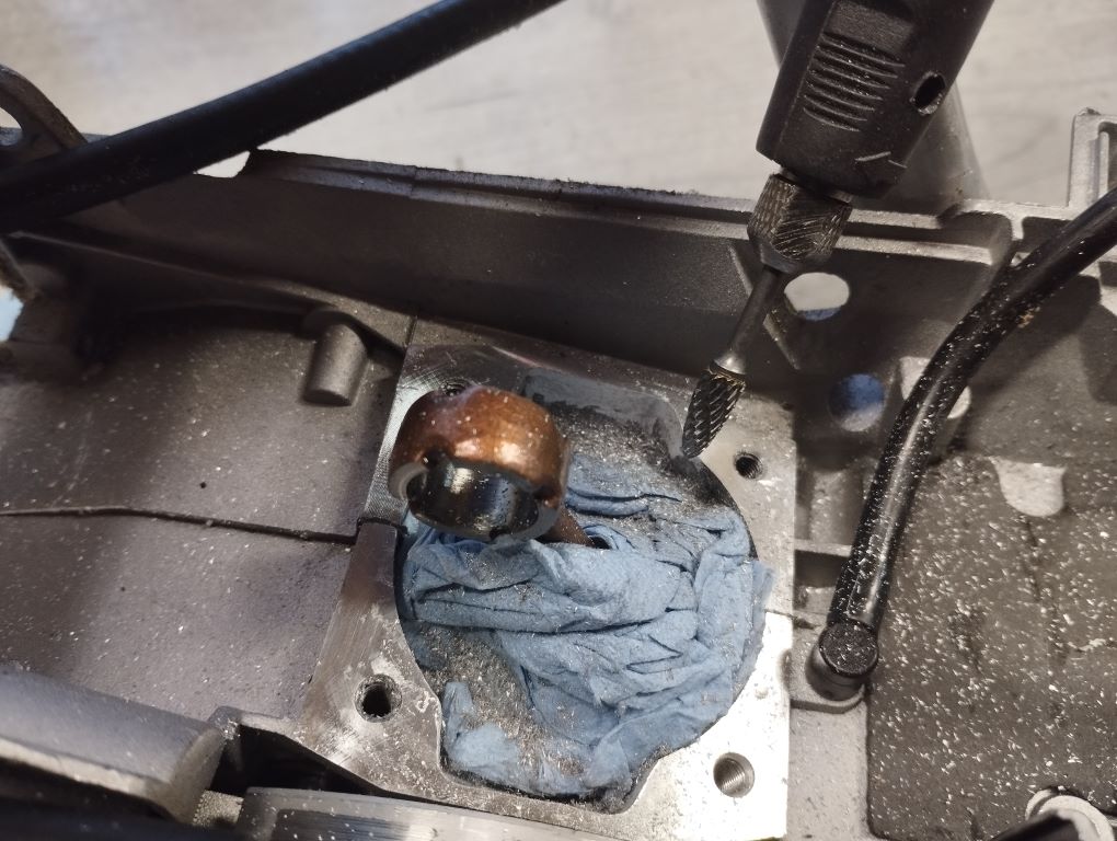 52cc Tuning Zylinder Porting Kettensaege Teil4