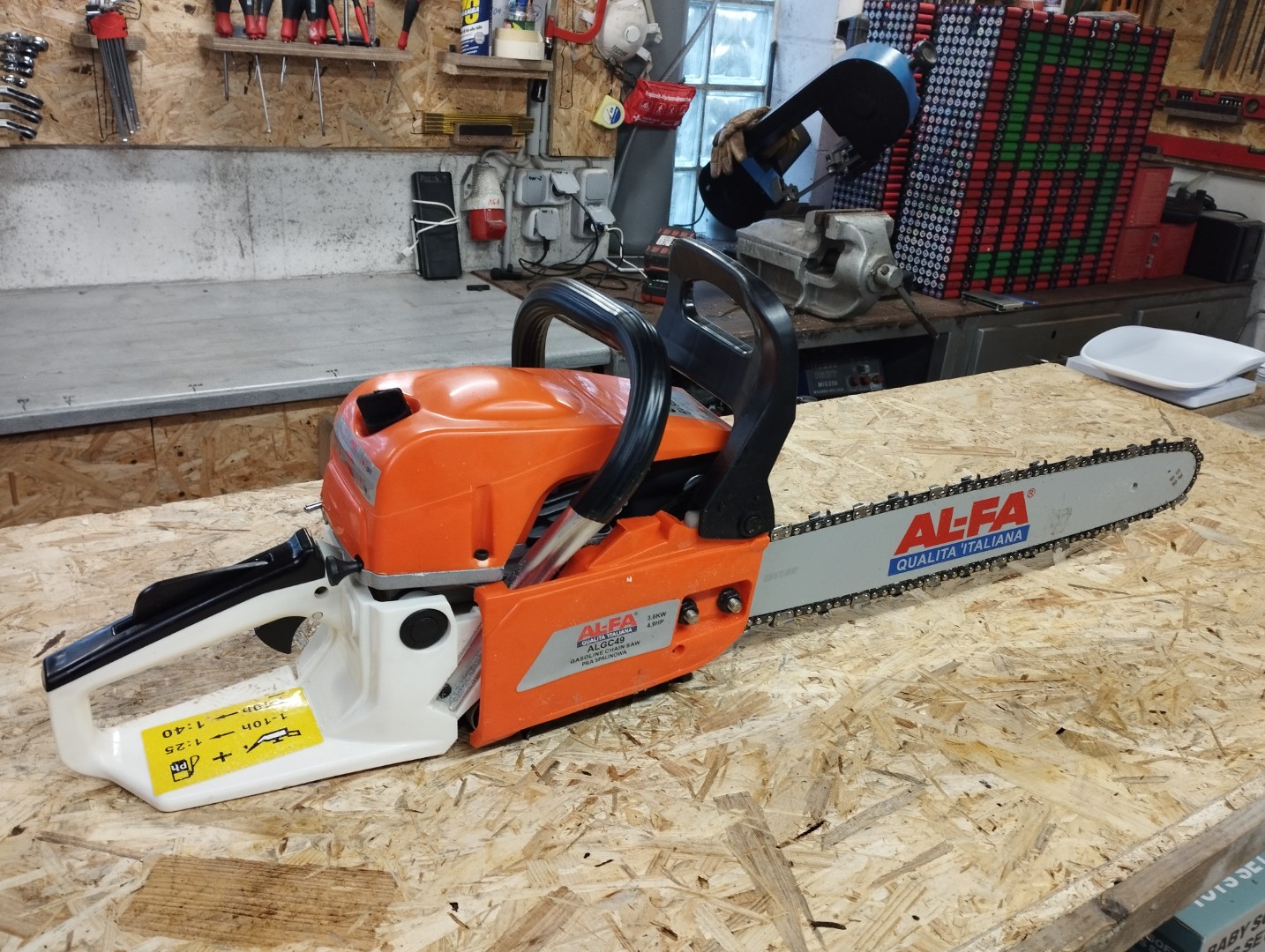 Al Fa ALGC49 Motorsaege Kettensaege 2