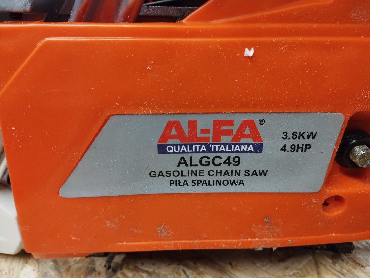 Al Fa ALGC49 Motorsaege Kettensaege 7