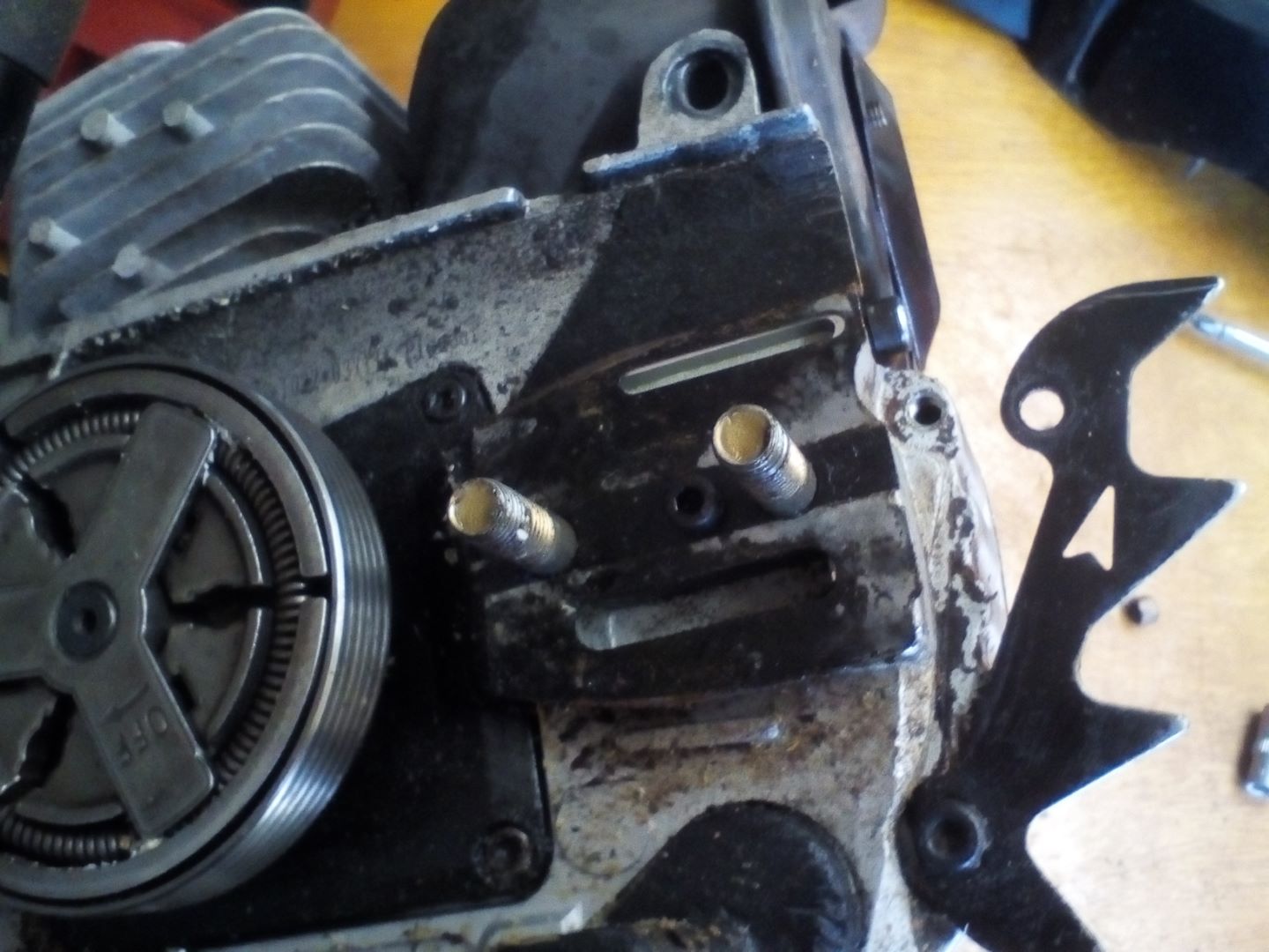 Auspuff Schalldaempfer chinesische Kettensaege 06