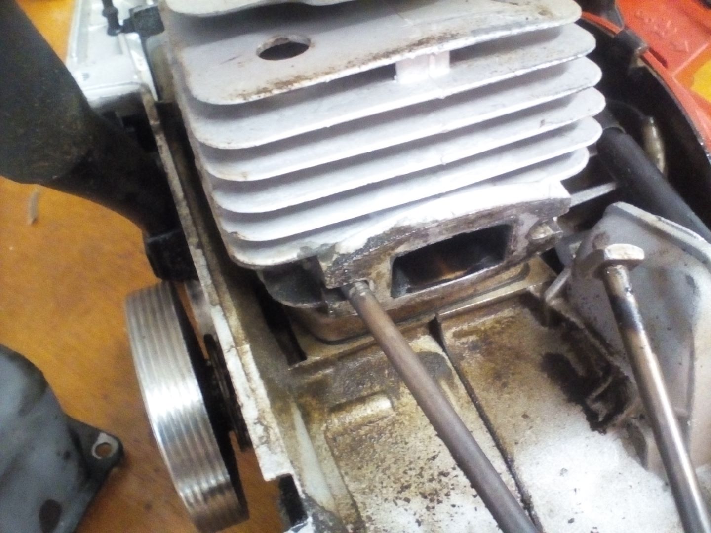 Auspuff Schalldaempfer chinesische Kettensaege 10