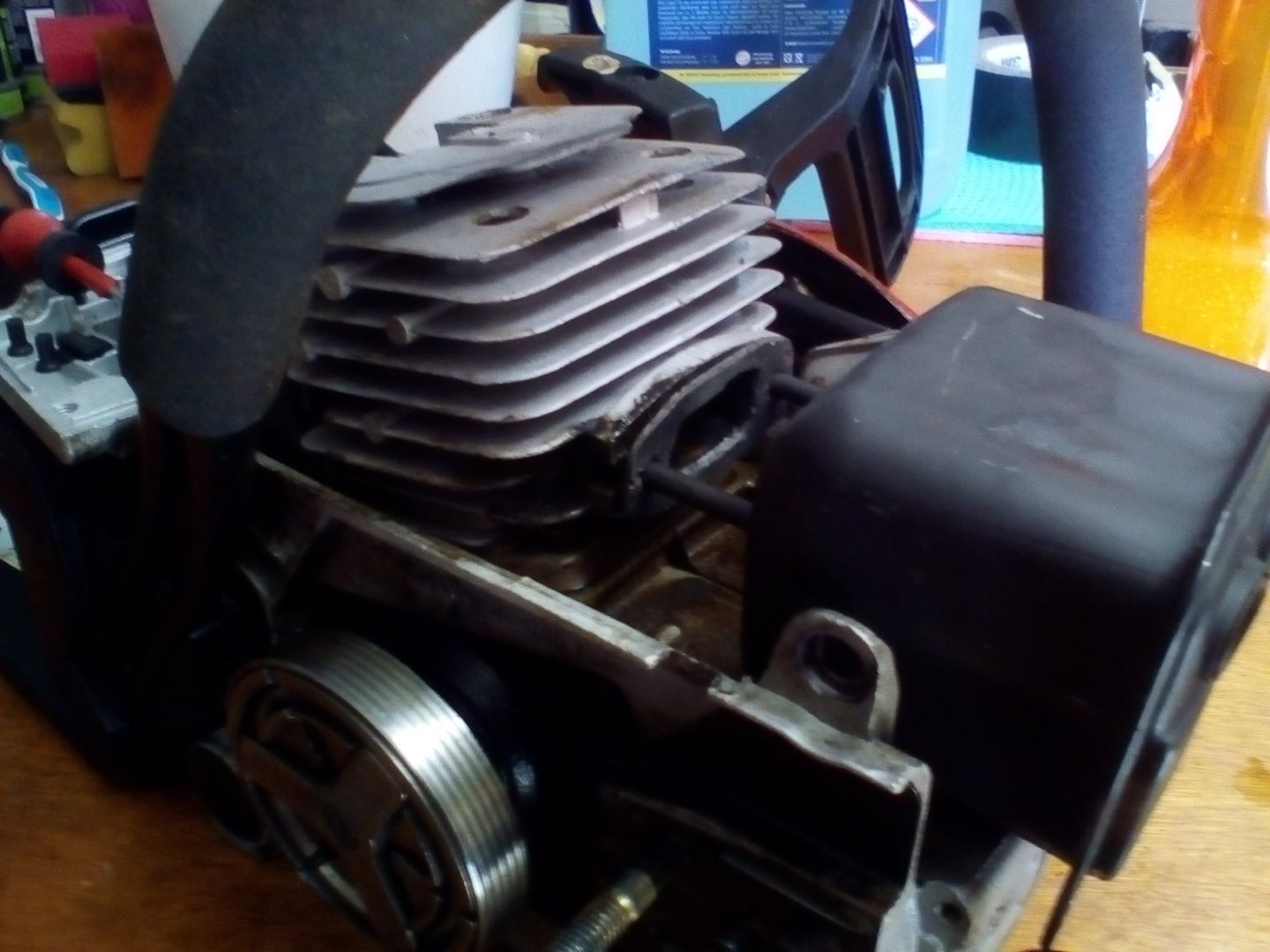 Auspuff Schalldaempfer chinesische Kettensaege 11