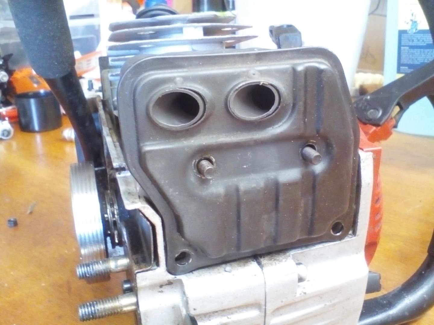 Auspuff Schalldaempfer chinesische Kettensaege 12