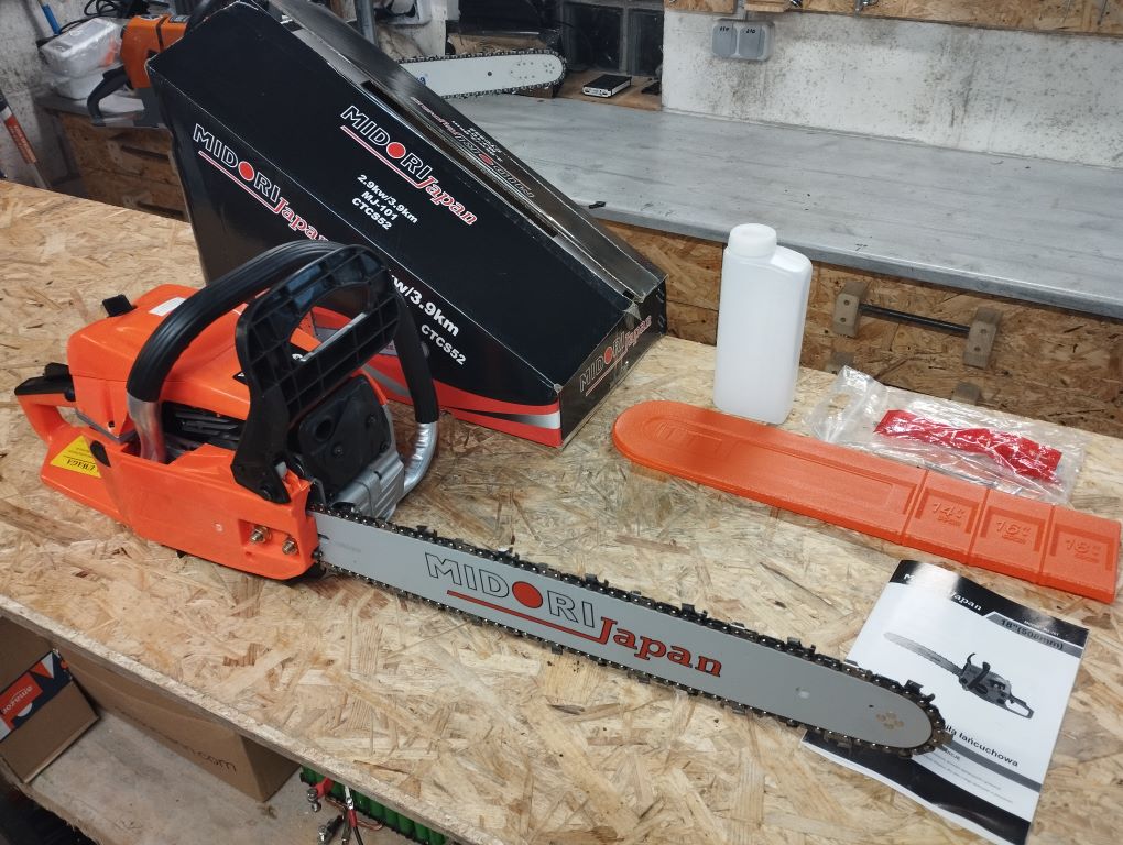 Benzin Kettensaege Midori Japan MJ 101 CTCS52 Aper Premium Haustechnik 01
