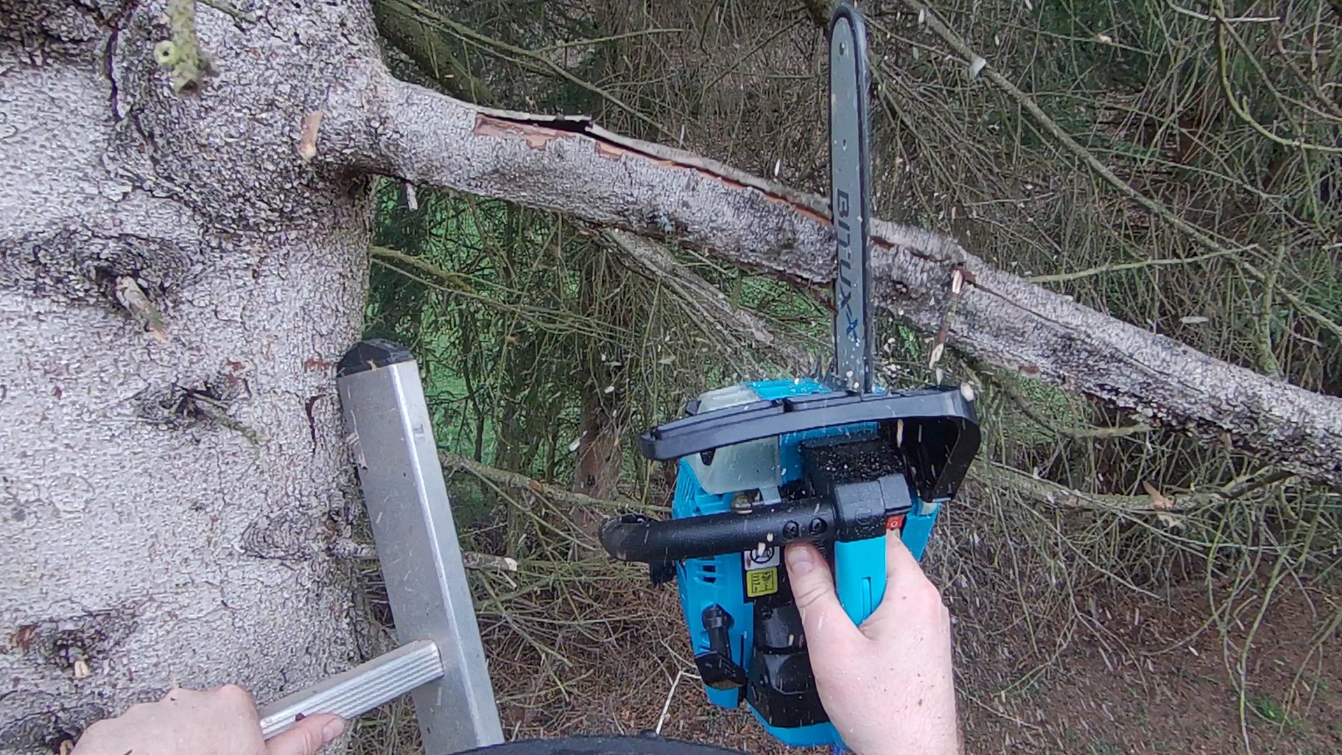 Bituxx Top Handle Motorsaege Kettensaege MS 18390 CS25