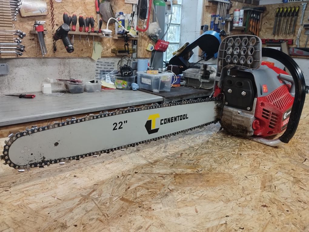 Conentool Benzin Kettensaege 62cc