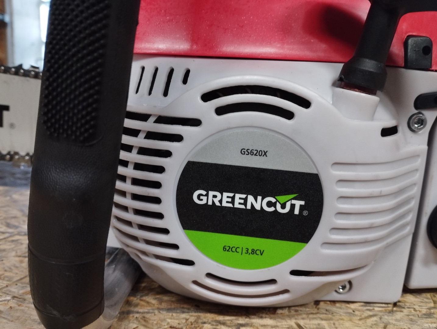 Greencut GS620X Benzin Motorsaege Kettensaege 04