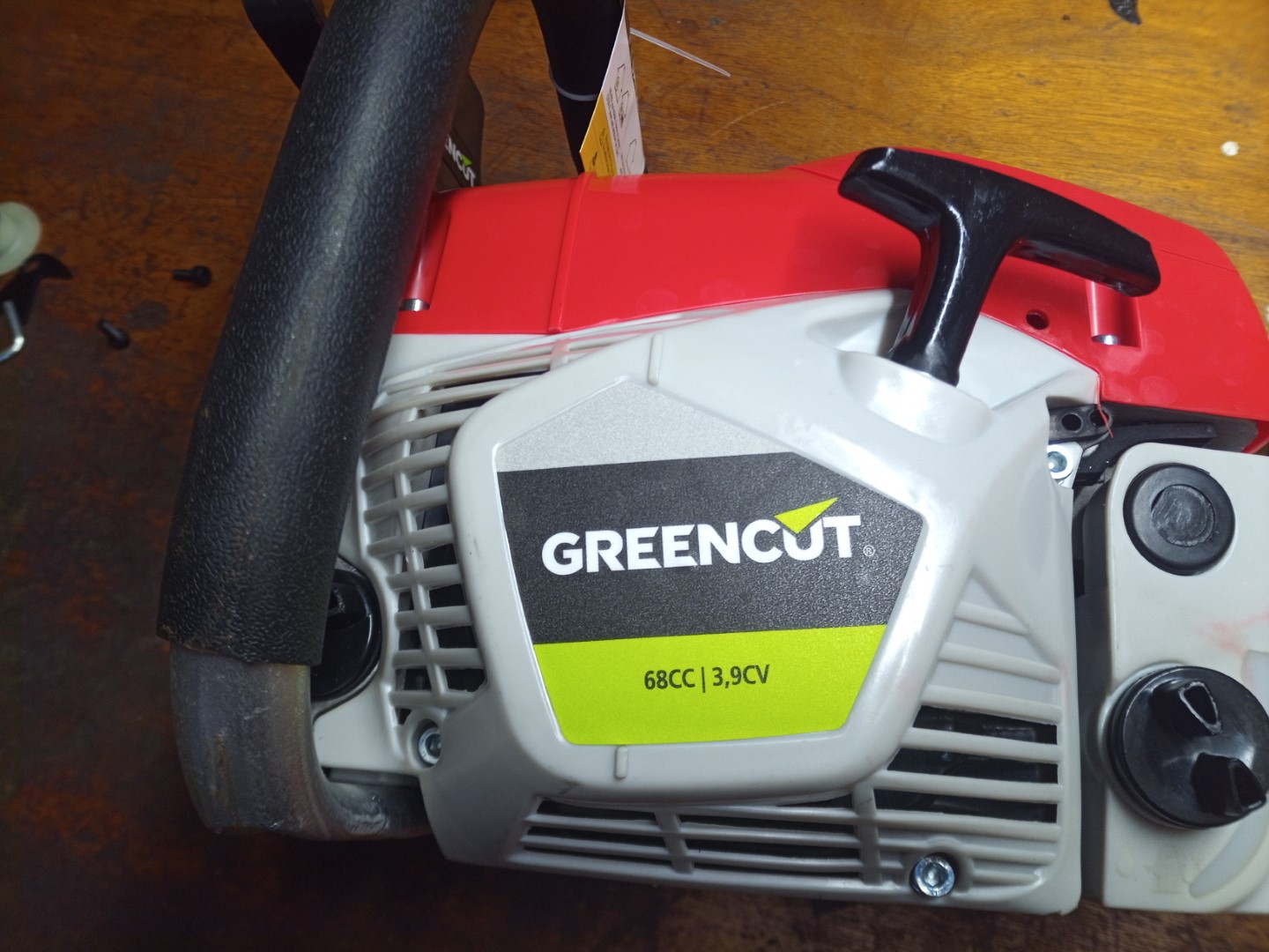 Greencut GS680X 68cc Kettensaege Benzin Motorsaege