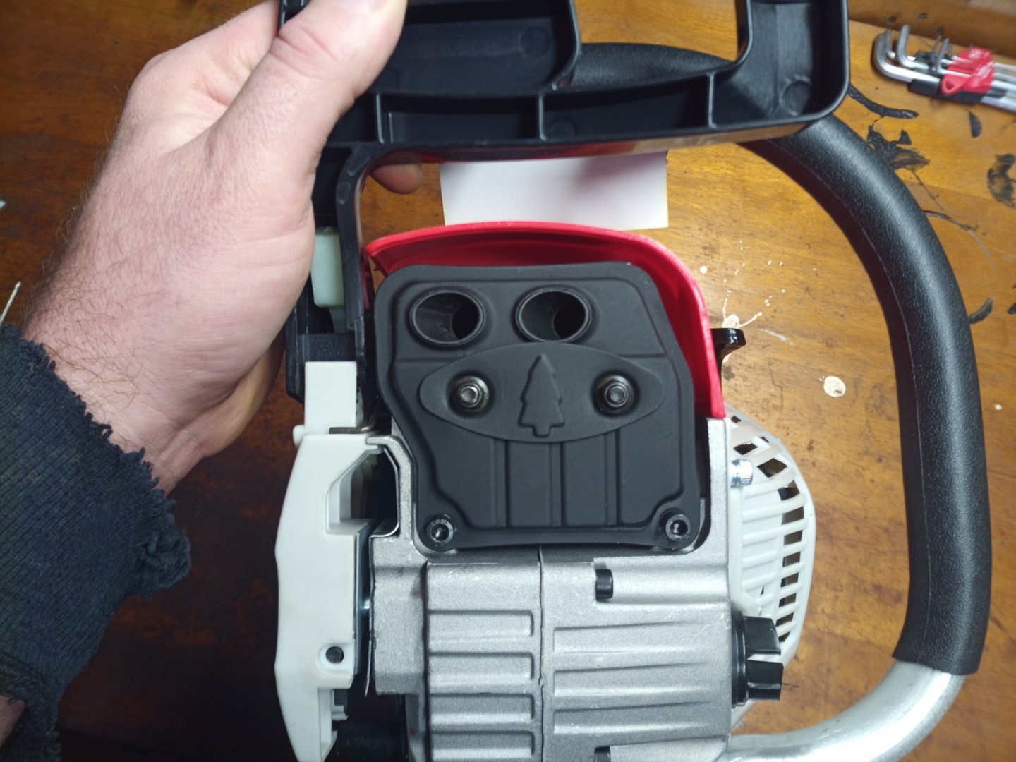 Greencut GS680X 68cc Kettensaege Benzin Motorsaege