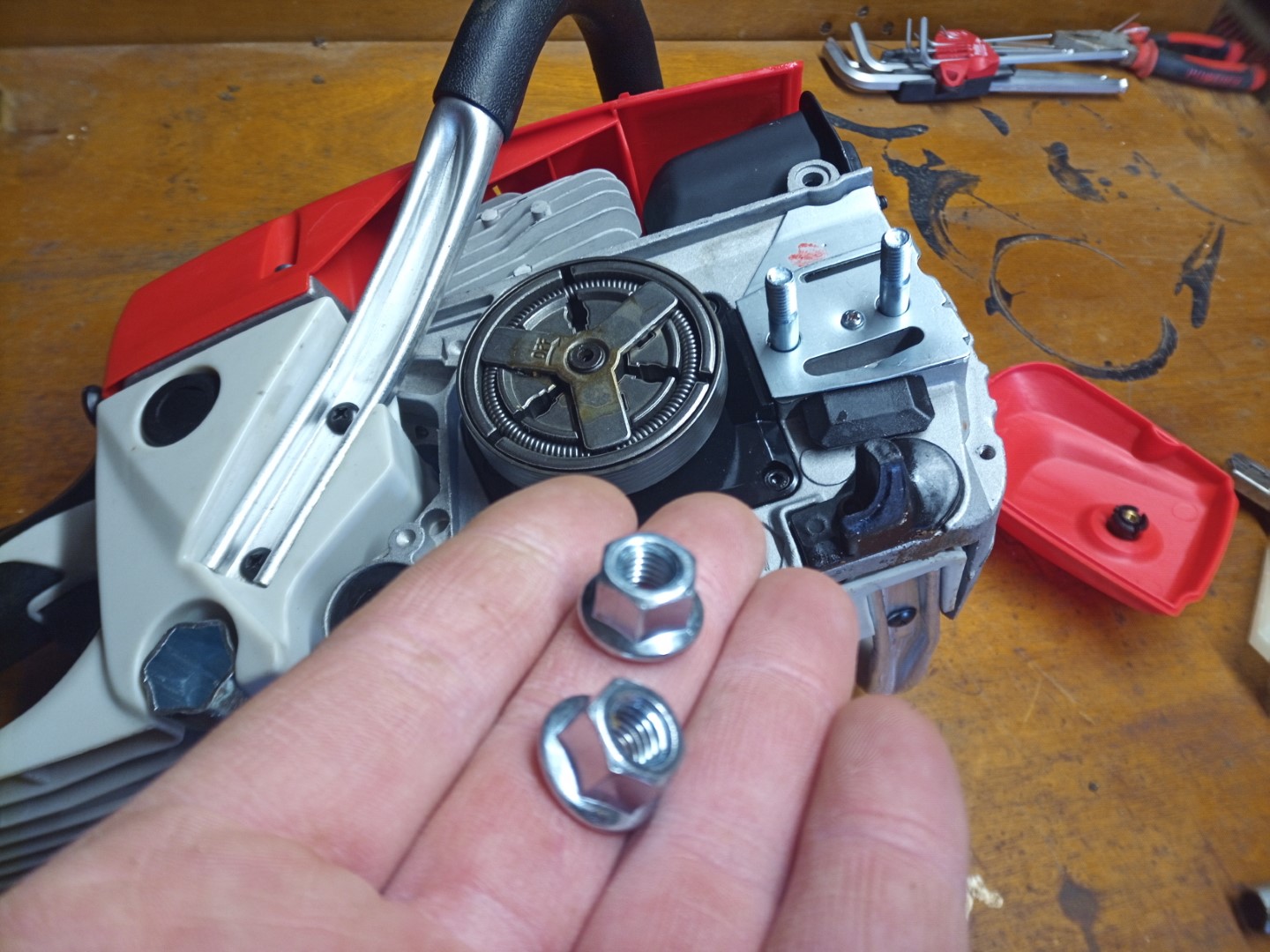 Greencut GS680X 68cc Kettensaege Benzin Motorsaege