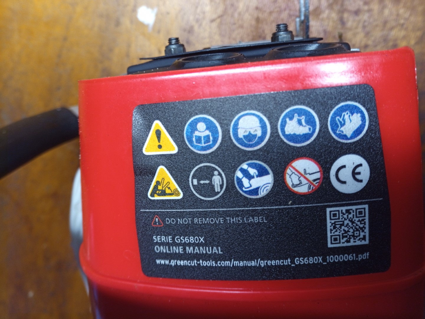 Greencut GS680X 68cc Kettensaege Benzin Motorsaege 36