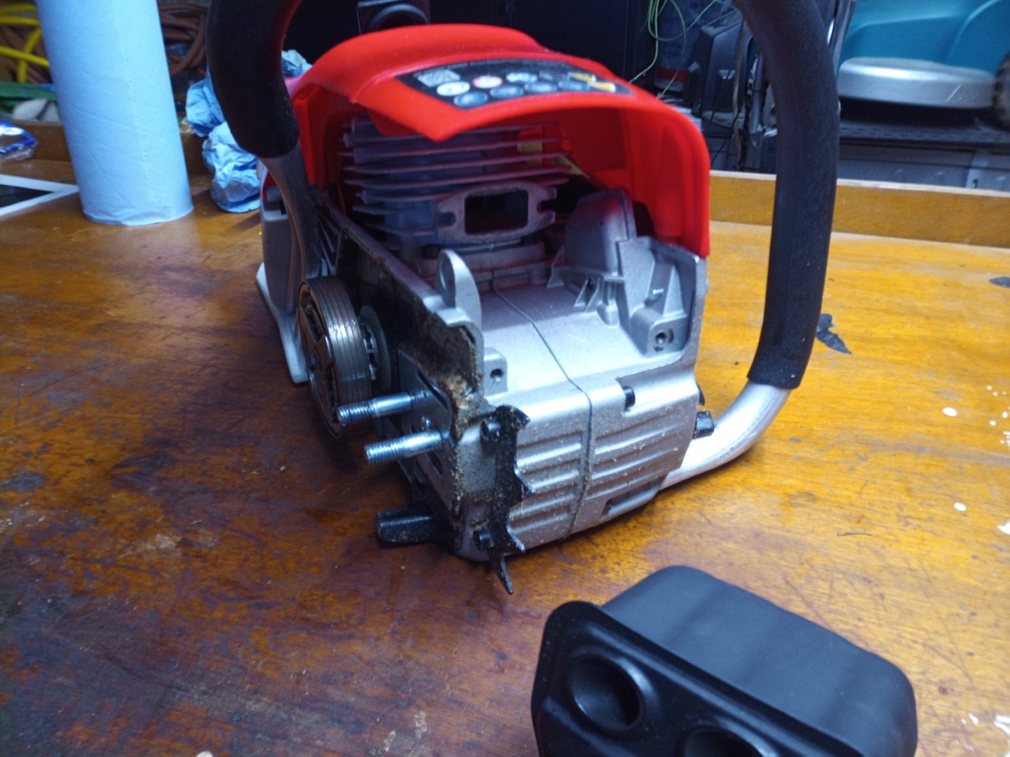 Greencut GS680X 68cc Kettensaege Benzin Motorsaege 36