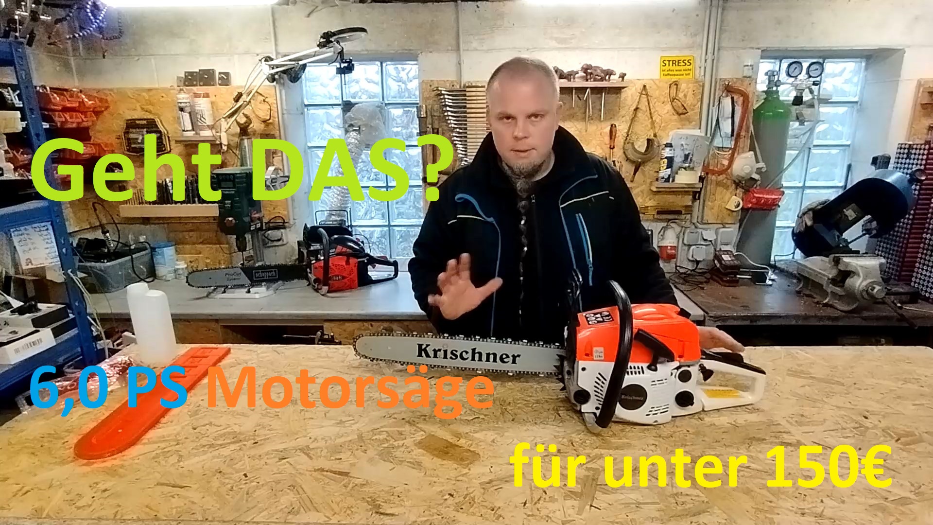 Krischner Spezial Al fa Kettensaege Motorsaege Titelbild