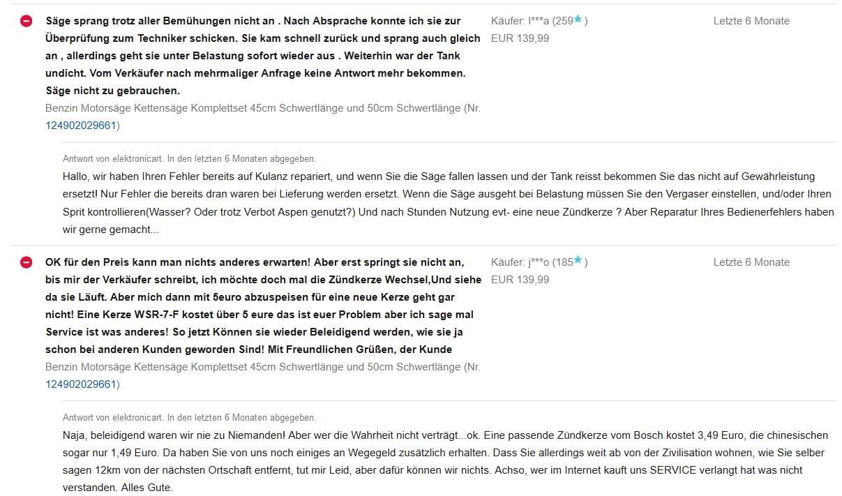 Motorsaege Krischner spezial Aper Motorgeraete elektronicart 014