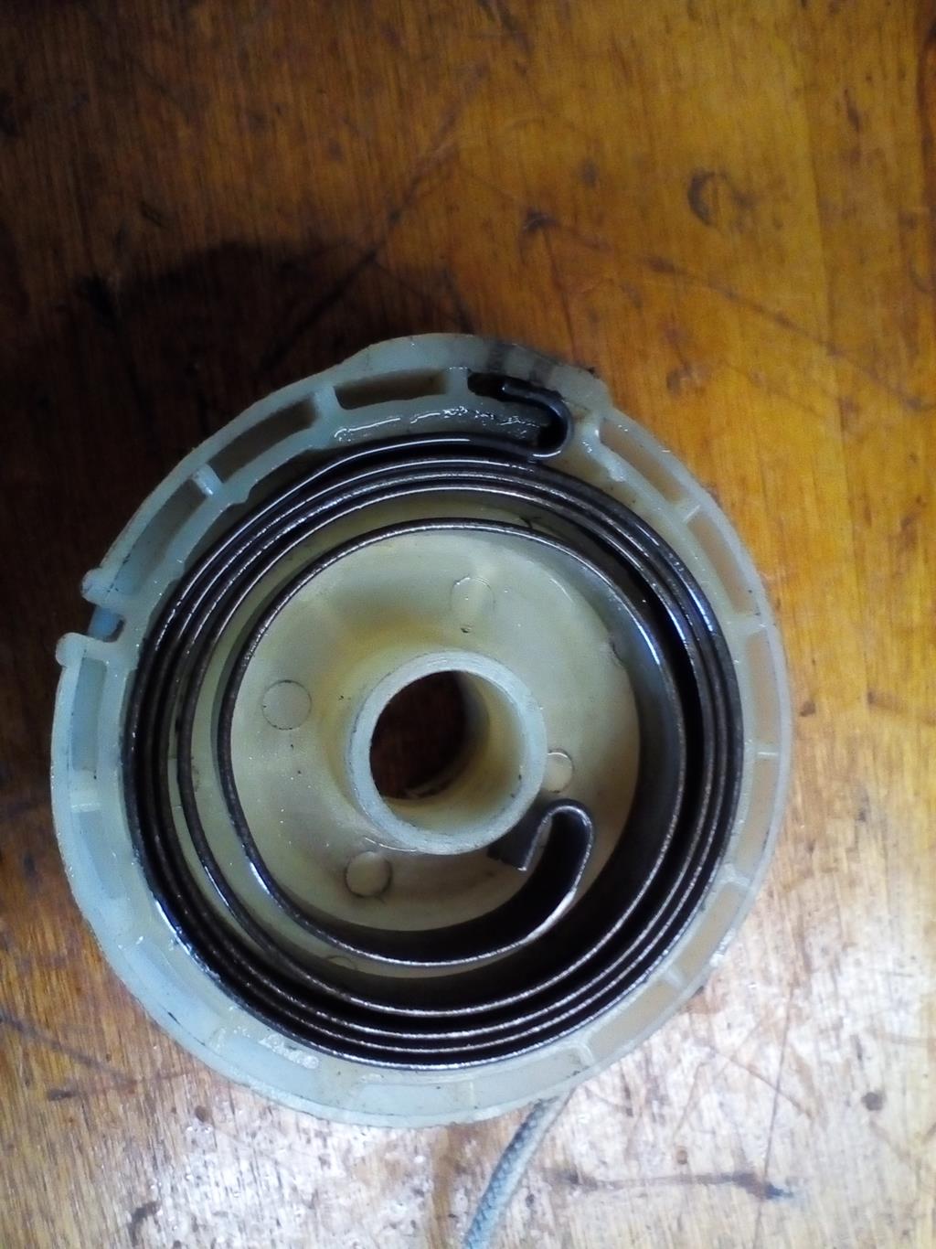 Seilzugstarter Easy Start reparieren chinesische Kettensaege 11