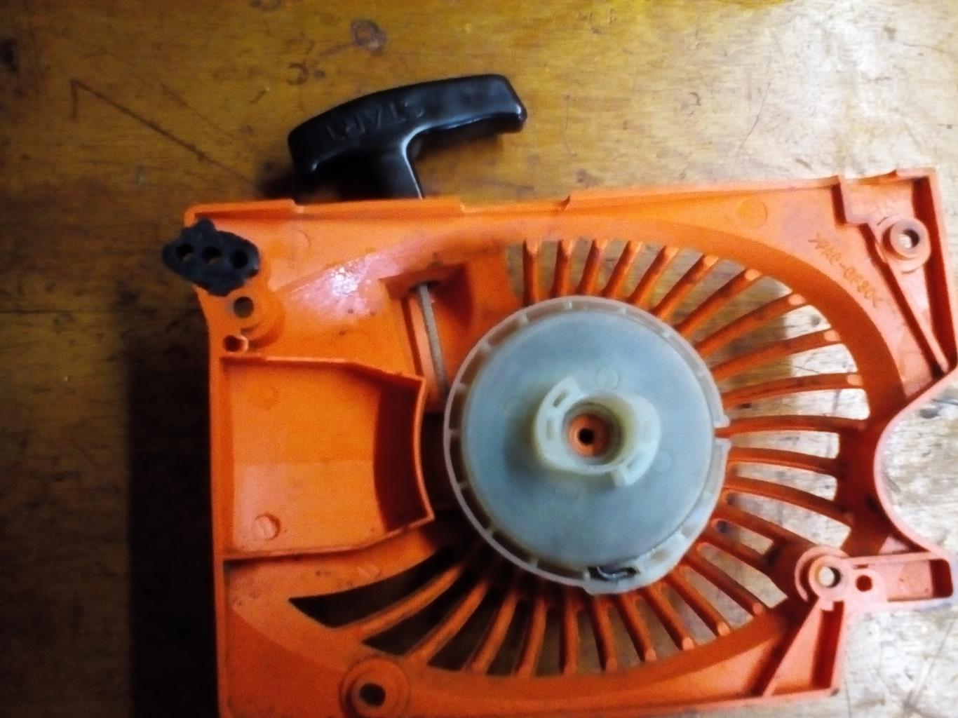 Seilzugstarter Easy Start reparieren chinesische Kettensaege 14