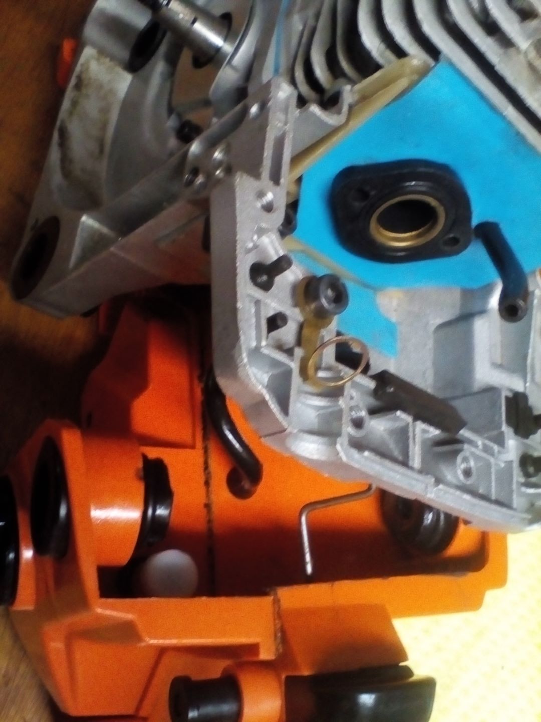 Tank Schlauch Kraftstofffilter Benzin undicht chinesische Kettensaege 09