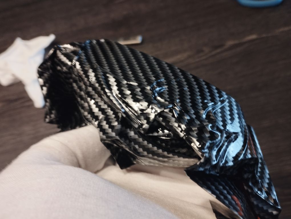 chinesische Kettensaege 52cc 5200 tuning porting Carbonlook 2d folieren