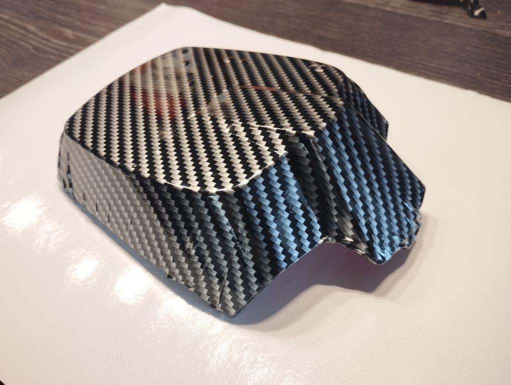 chinesische Kettensaege 52cc 5200 tuning porting Carbonlook 2d folieren