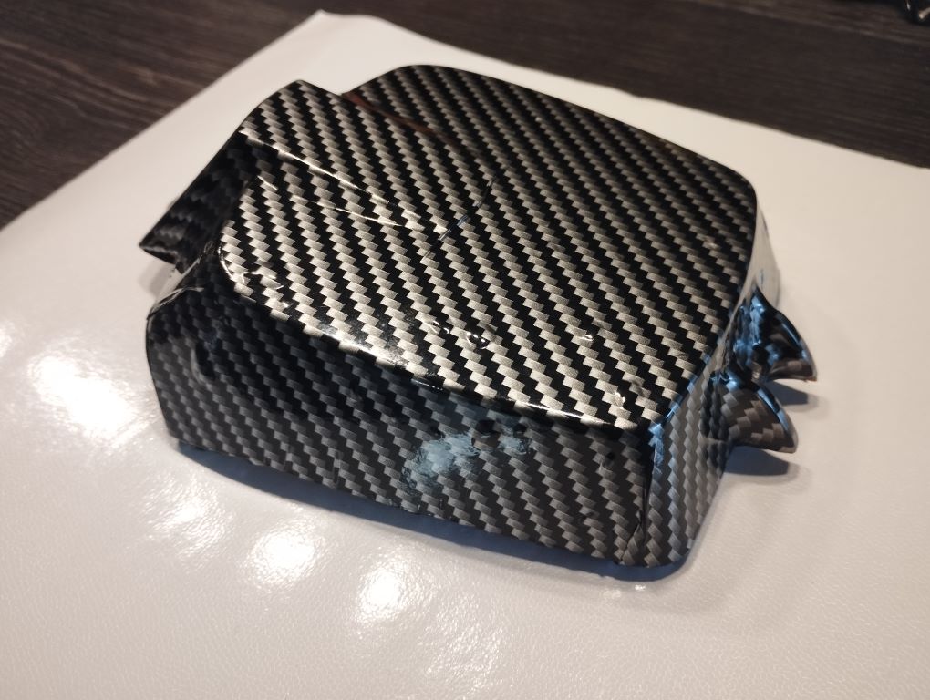 chinesische Kettensaege 52cc 5200 tuning porting Carbonlook 2d folieren