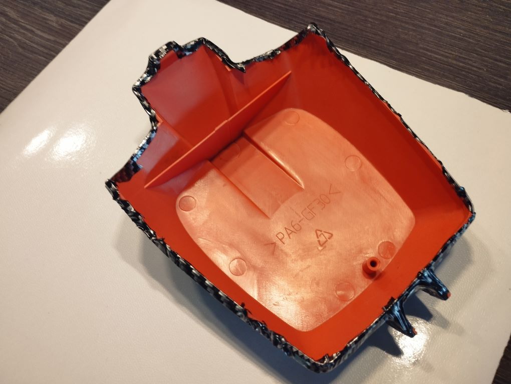 chinesische Kettensaege 52cc 5200 tuning porting Carbonlook 2d folieren