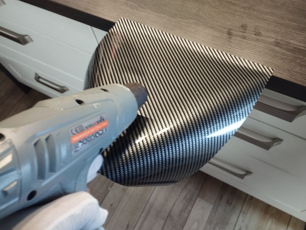 chinesische Kettensaege 52cc 5200 tuning porting Carbonlook 2d folieren