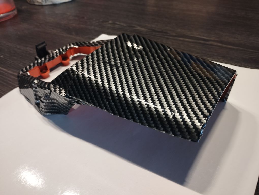 chinesische Kettensaege 52cc 5200 tuning porting Carbonlook 2d folieren