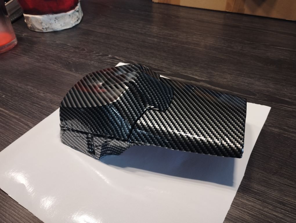 chinesische Kettensaege 52cc 5200 tuning porting Carbonlook 2d folieren