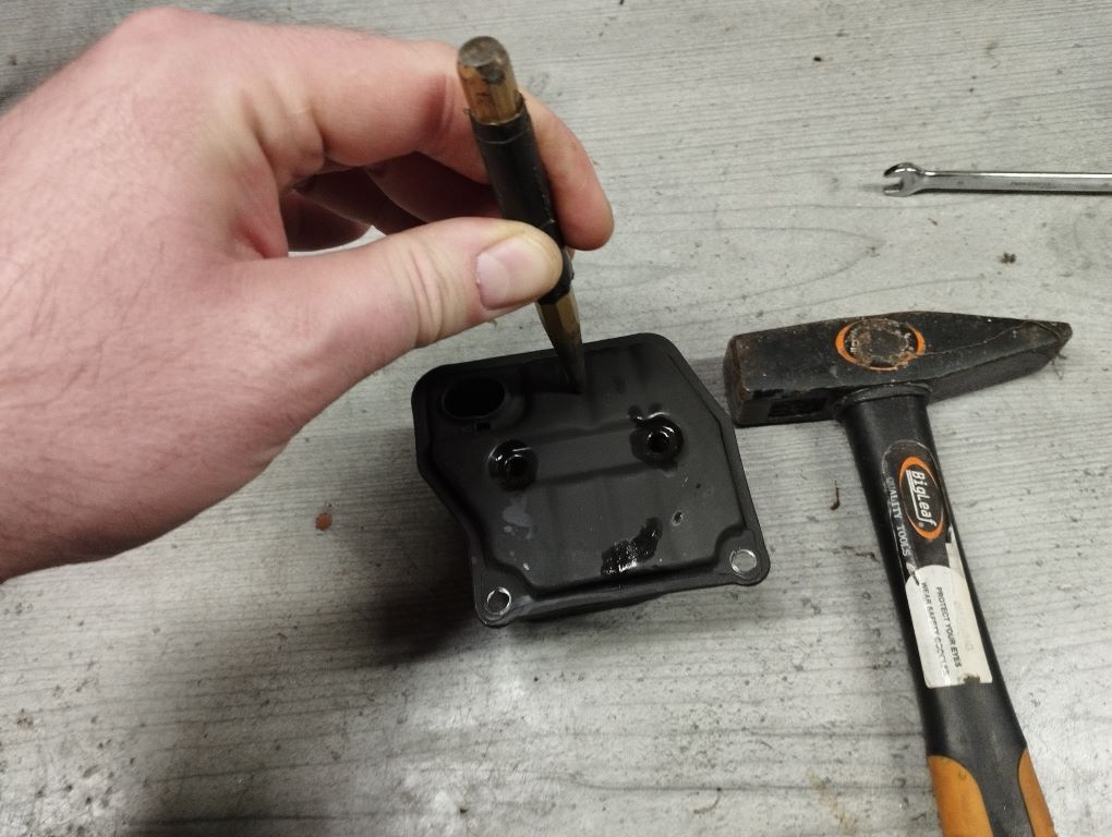 chinesische Kettensaege 52cc 5200 tuning porting Muffler Mod