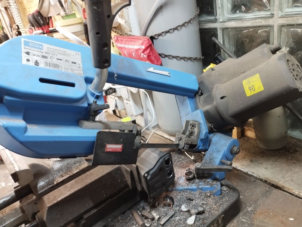 chinesische Kettensaege 52cc 5200 tuning porting Muffler Mod