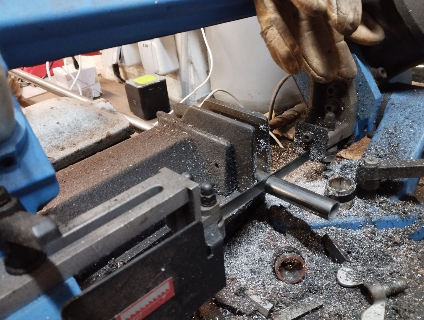 chinesische Kettensaege 52cc 5200 tuning porting Muffler Mod