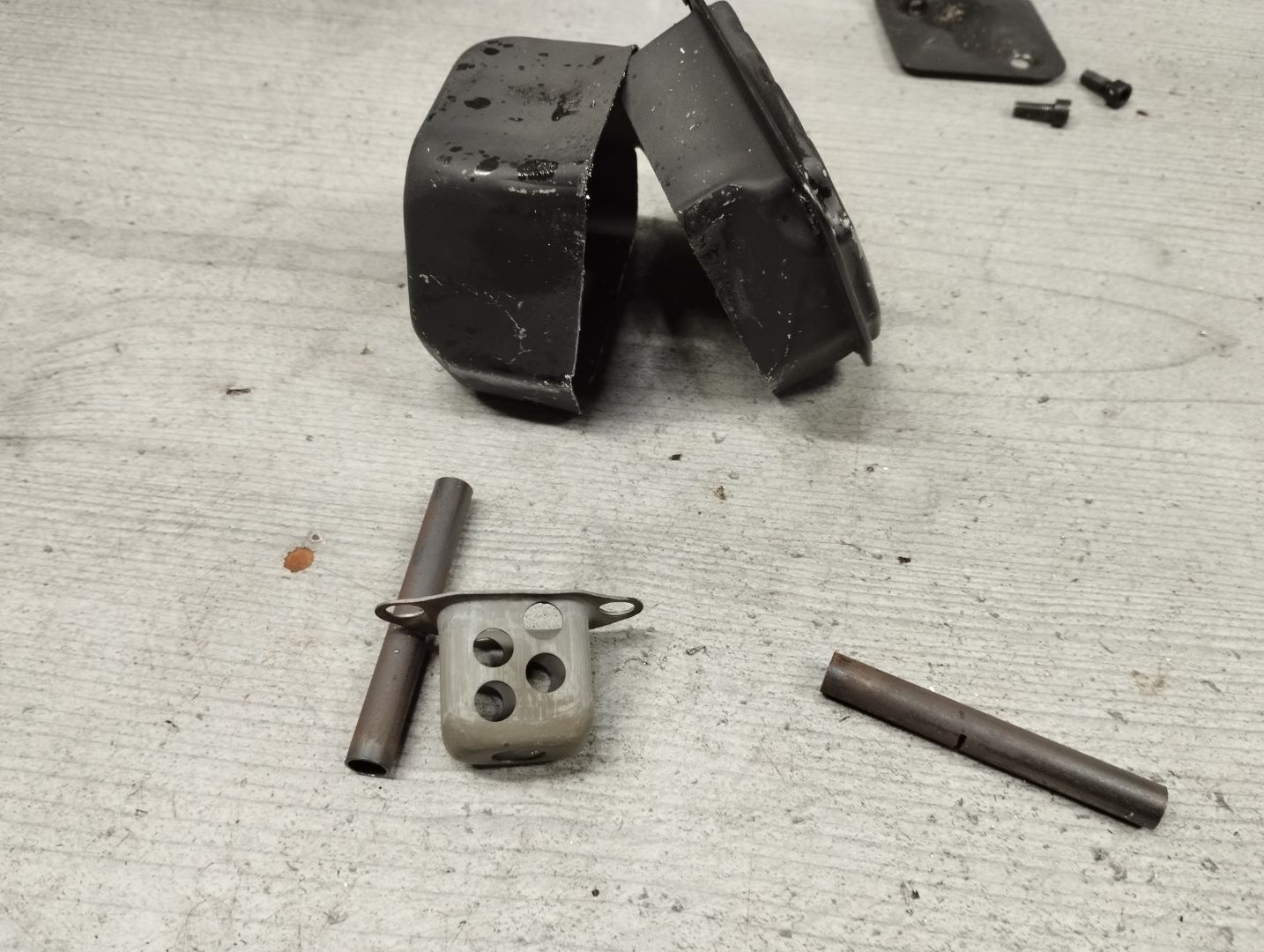 chinesische Kettensaege 52cc 5200 tuning porting Muffler Mod