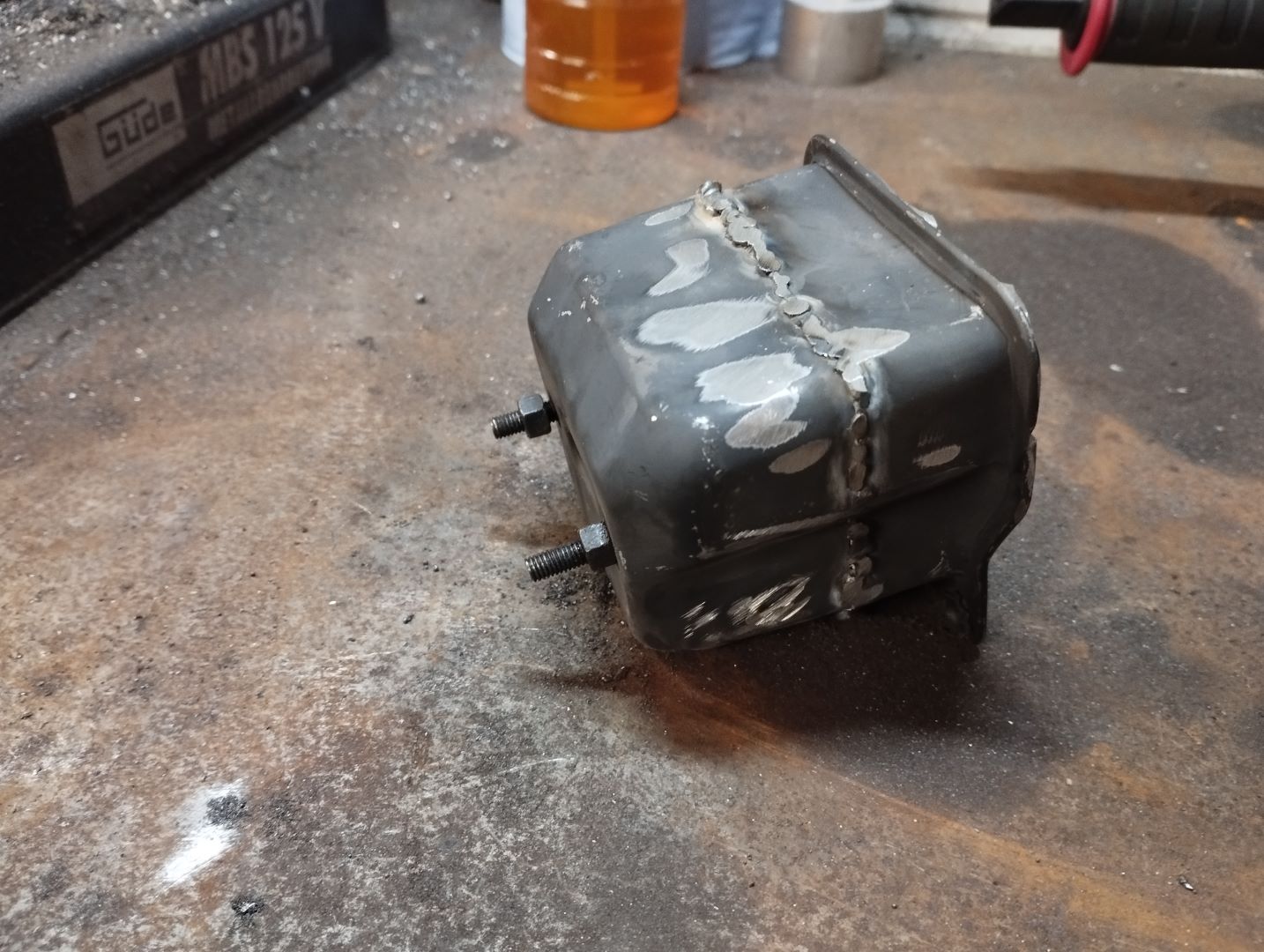 chinesische Kettensaege 52cc 5200 tuning porting Muffler Mod